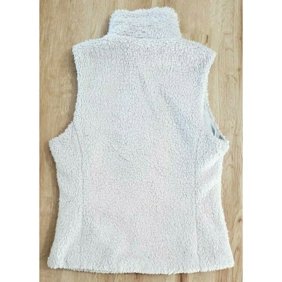 Patagonia Womens Los Gatos Birch White Fleece Vest - Picture 2 of 3